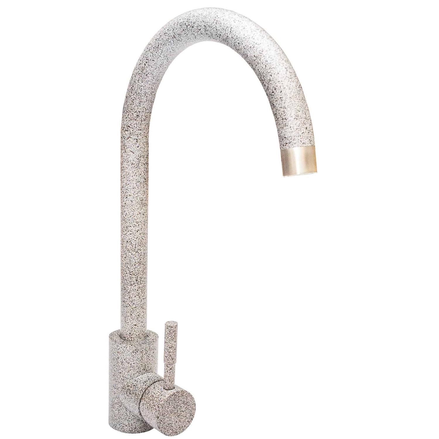 Змішувач для кухні Platinum NА3008A PLS-A32596 одноважільний Бежевий (152530)