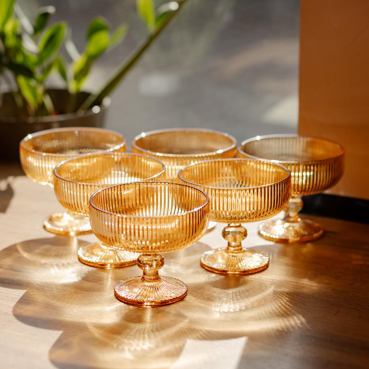 Набор креманок 6шт. по 340 мл Коричневый (HP-19-227)