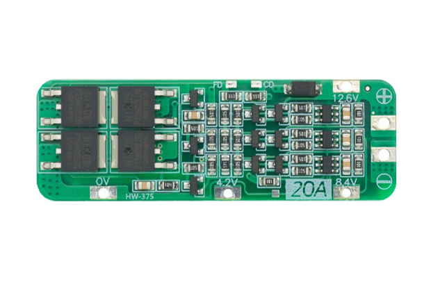 Защита для литиевых Li-Ion аккумуляторов BMS 3S 20A (1506662708)