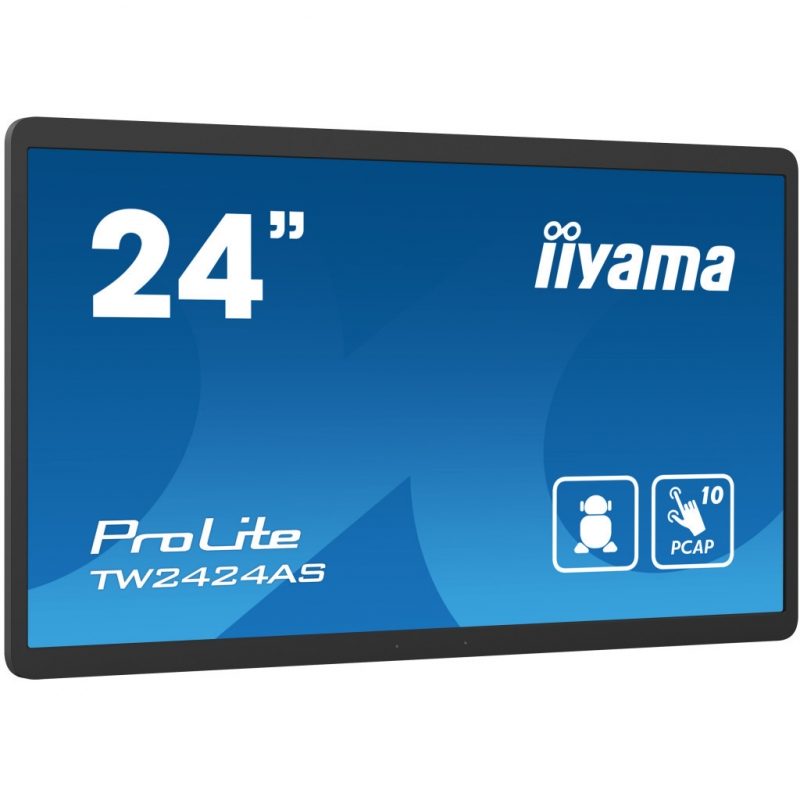 Монитор сенсорный iiyama TW2424AS-B1 IPS 1920x1080 Full HD 24" 10W (26832320) - фото 2 Монитор сенсорный iiyama TW2424AS-B1 IPS 1920x1080 Full HD 24" 10W (26832320) - фото 2