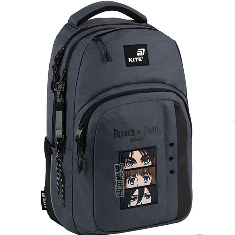 Школьный рюкзак KITE Education teens Attack on Titan 17 л (AT25-2578M)