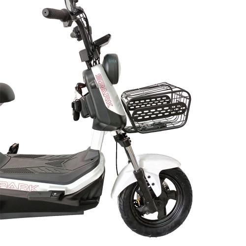 Велосипед з електродвигуном Spark Glide 14" 60V/500W/20 Ah Білий (000227063) - фото 5 Велосипед з електродвигуном Spark Glide 14" 60V/500W/20 Ah Білий (000227063) - фото 5