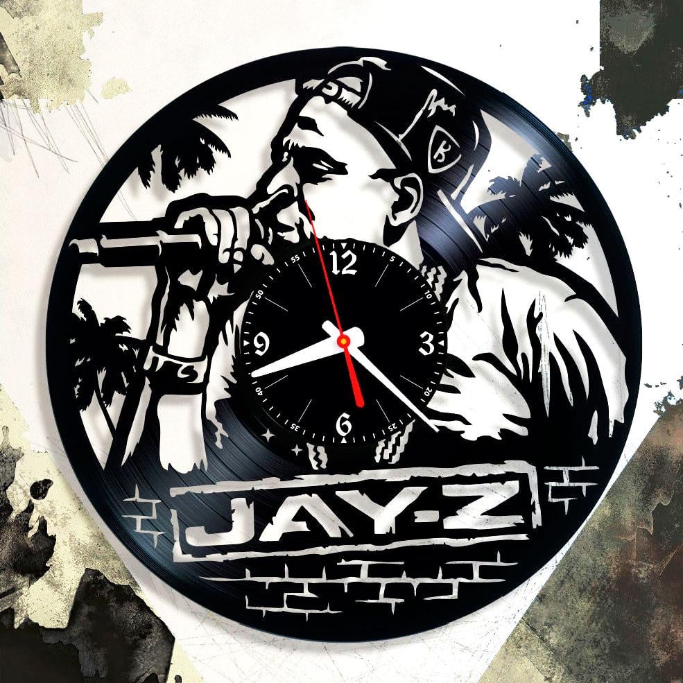 Часы настенные Jay-Z 2097 из виниловой пластинки