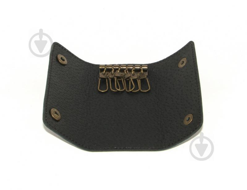 Ключница DNK Leather Голубой (DNK Keys-S col.B) - фото 2