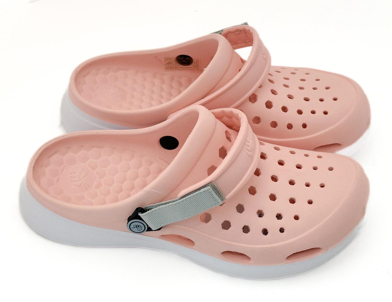 Сабо женские Joybees Modern Clog р. 38 Pale Pink/White (616) - фото 1