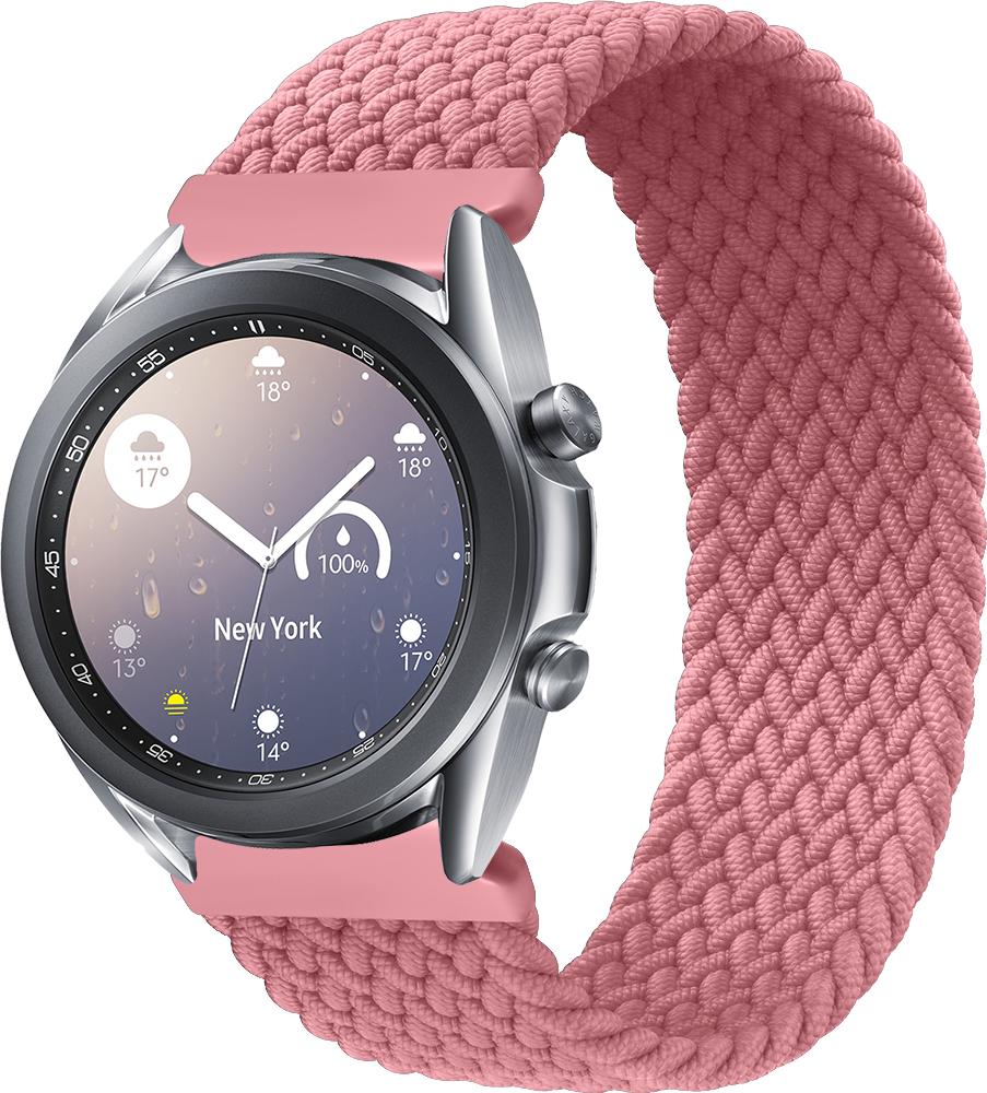 Ремінець Solo Loop для Galaxy Watch 3 41 мм (135 мм) Pink (20917)