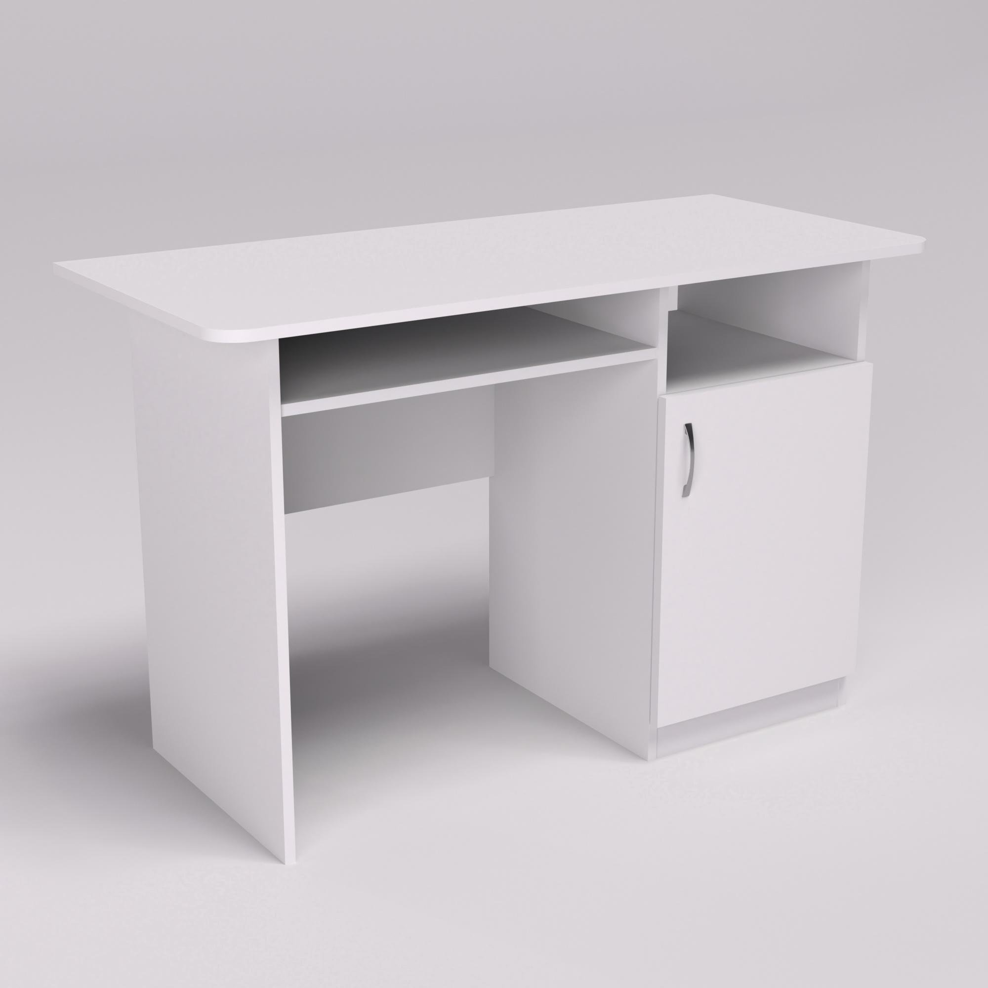 Письменный стол СП-1 №3 1100х550х760 мм Белый (3213140) - фото 1 Письменный стол СП-1 №3 1100х550х760 мм Белый (3213140) - фото 1