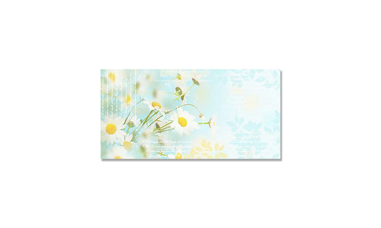Наклейка виниловая на стол Zatarga Полевые Ромашки 600х1200 мм (1283915466)