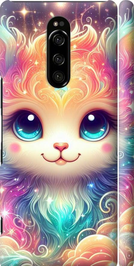 Чехол на Sony Xperia 1 J9110 Сказочный котенок (5813m-1760-42517)