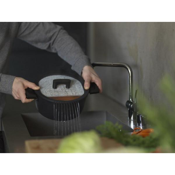 Кастрюля Fiskars Hard Face 3.5 л 22 см (1052227) - фото 3