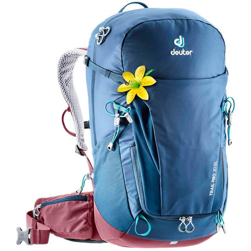 Рюкзак туристический Deuter Trail Pro 30 л Midnight/Maron (34410193523)