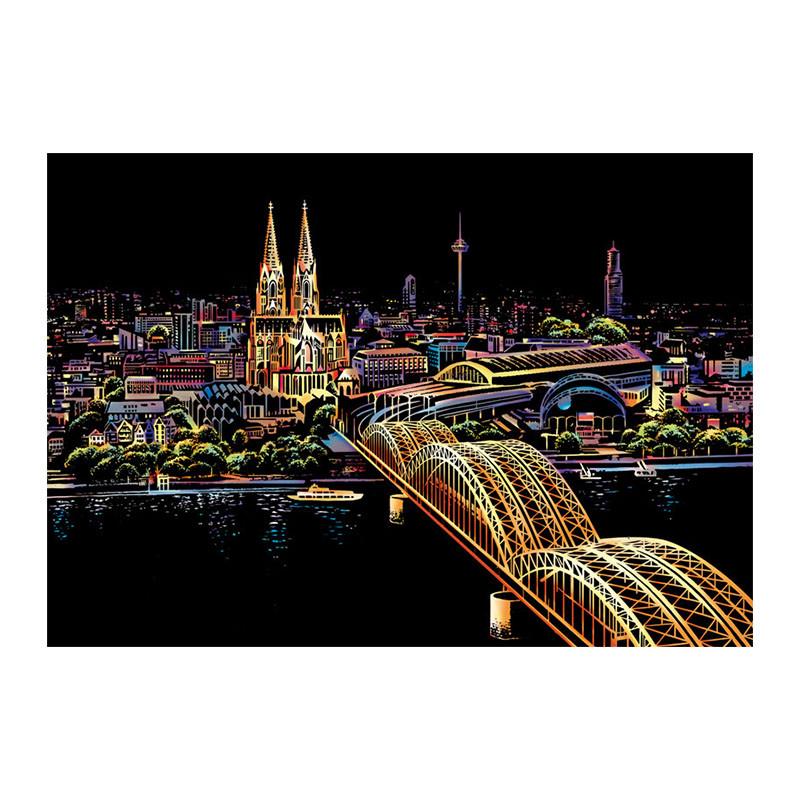 Скретч-картина YUELU P1-A08 Cologne Cathedral • Краща ціна в Києві ...