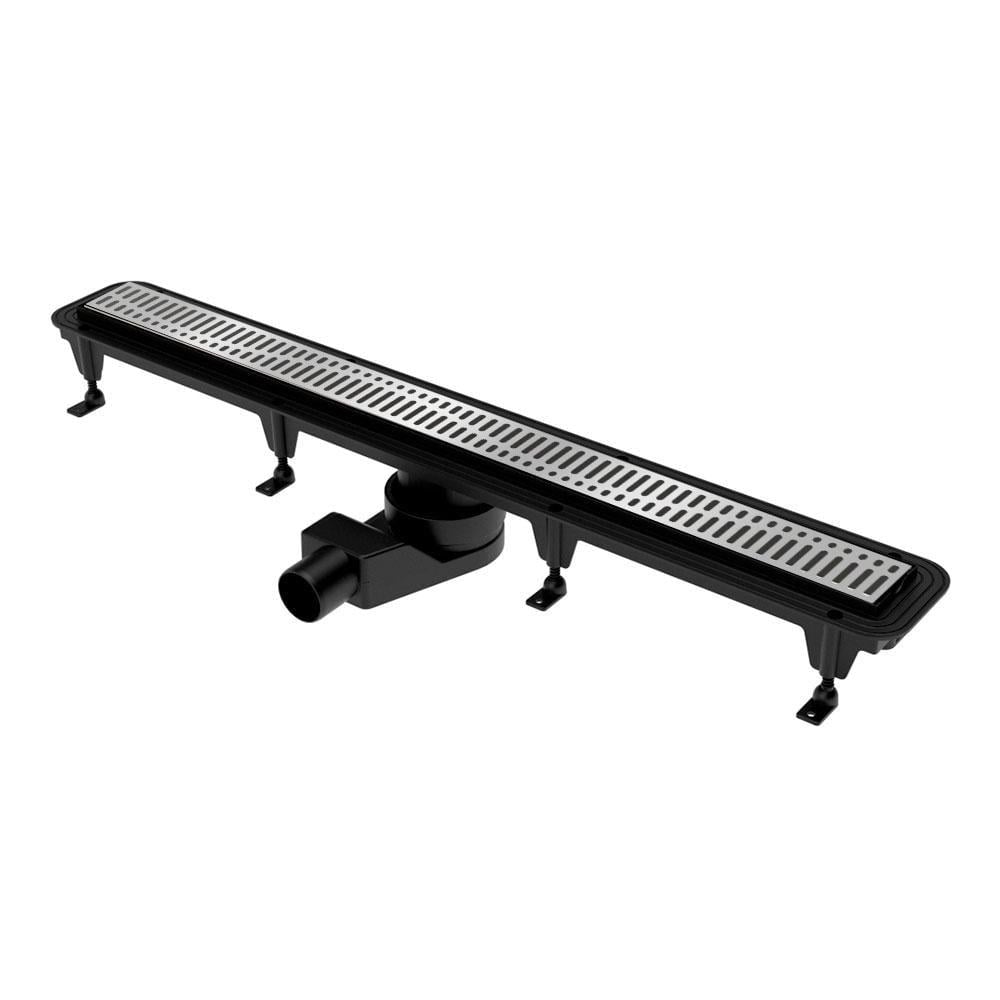 Канал душевой Waterway Stream 750 мм с решеткой Wave Черный (LM-WSB800003N1)