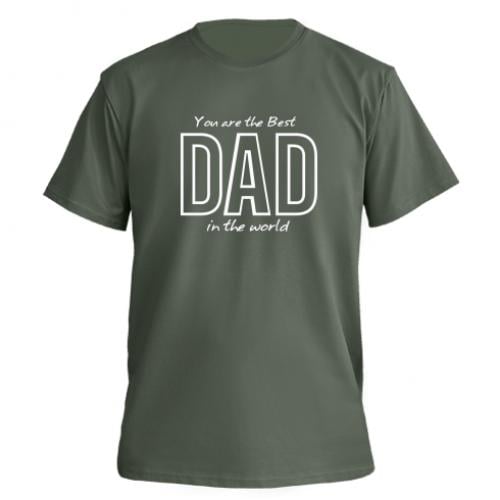Футболка мужская Owi Premium Best Dad M Хаки (15011845-23-142367-M) Футболка мужская Owi Premium Best Dad M Хаки (15011845-23-142367-M)