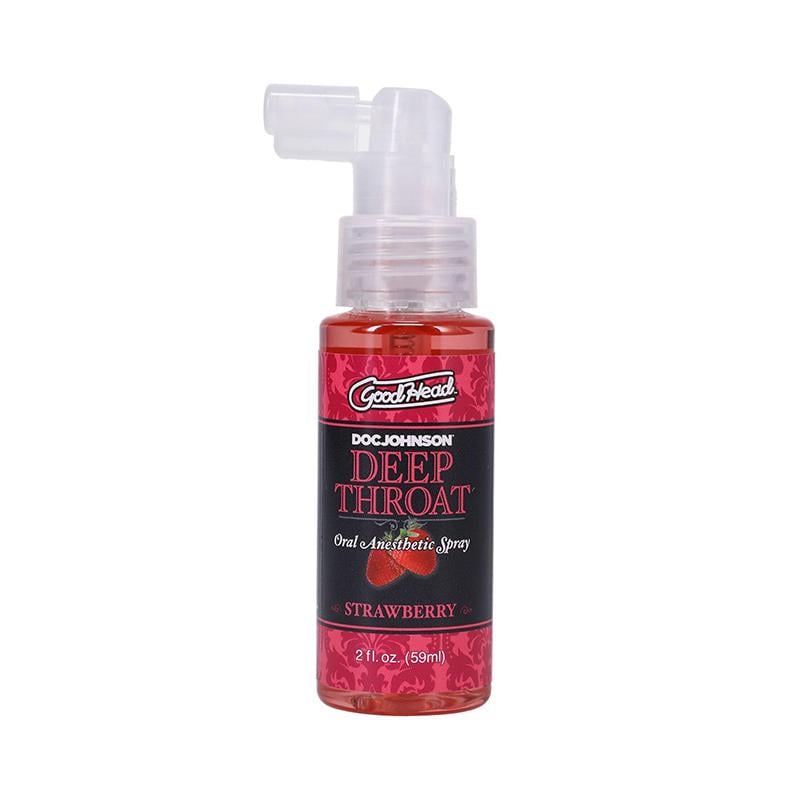 Спрей для глубокого орального секса Клубника Doc Johnson Good Head Deep Throat Sweet Strawberry 59 мл (35658)