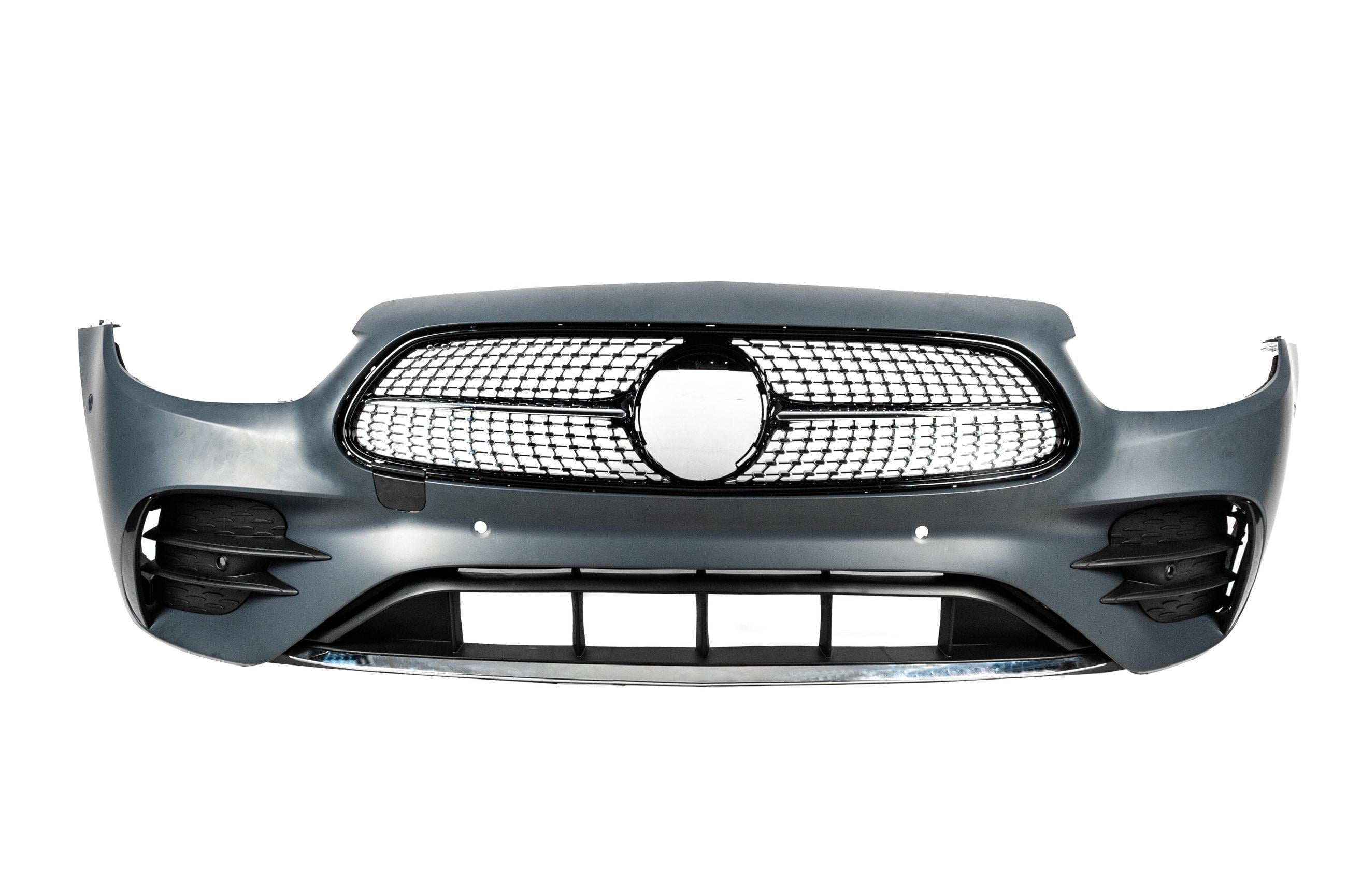 Бампер передний GBT AMG-Line 2020-2024 для Mercedes E-class coupe C238 2016-2024 пластик под покраску