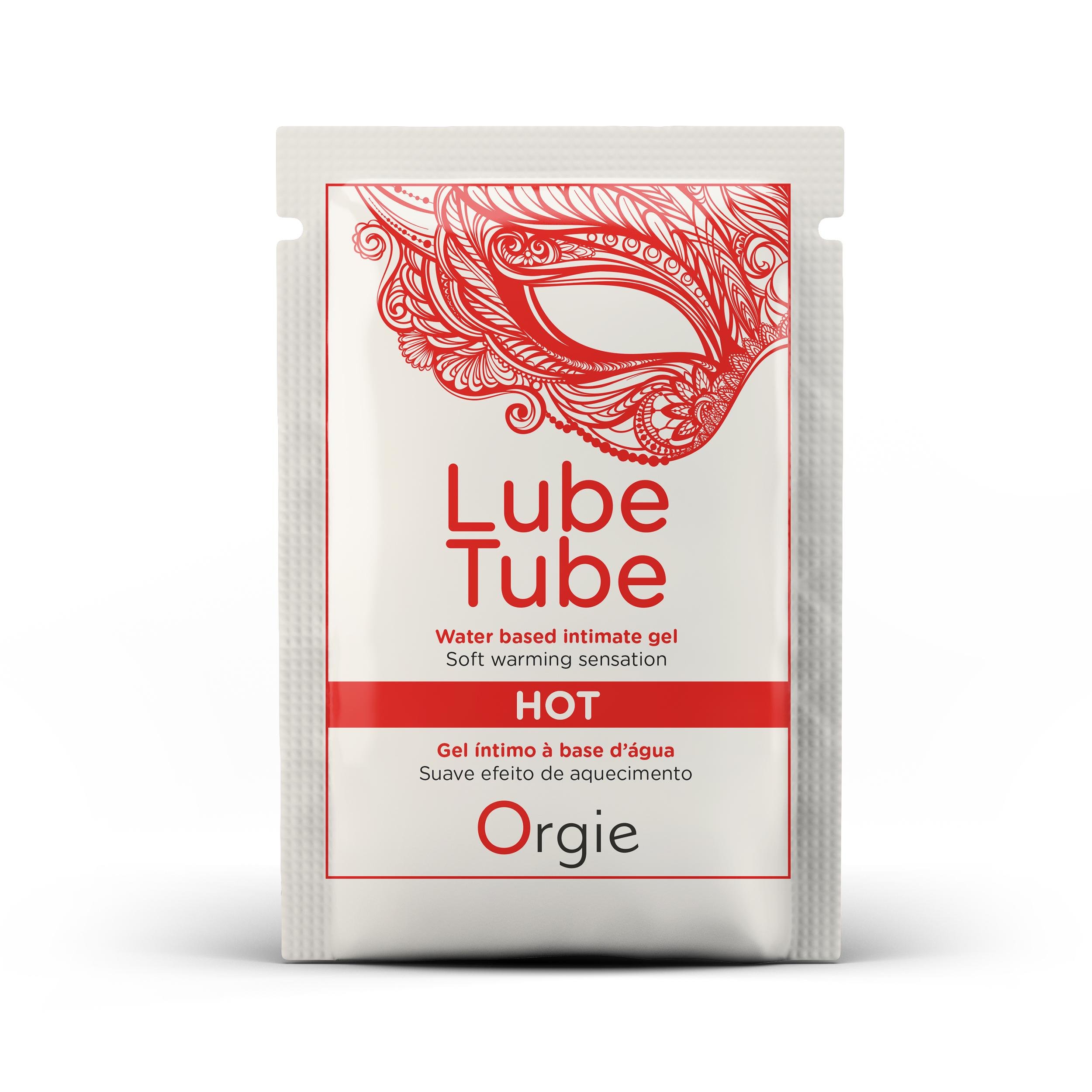 Зігріваюча змазка Lube Tube Hot Orgie