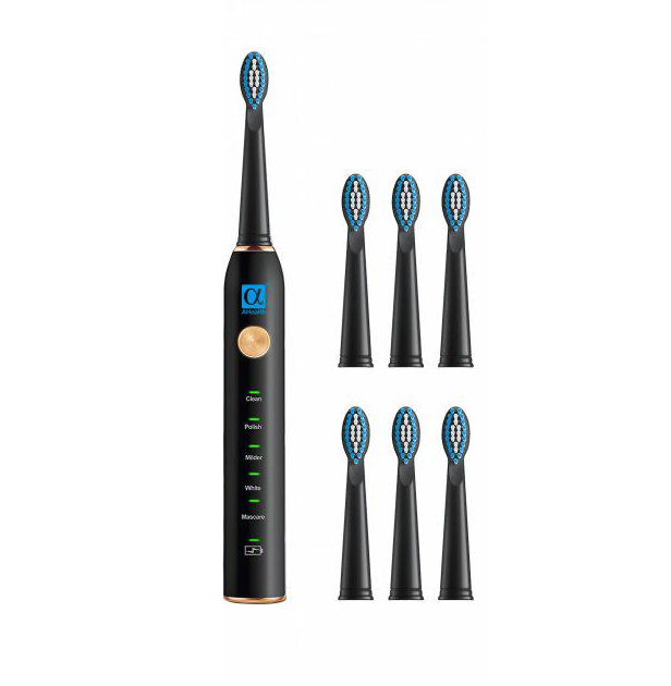 Электрическая зубная щётка AHealth SMART SONIC SMILE 1 Black