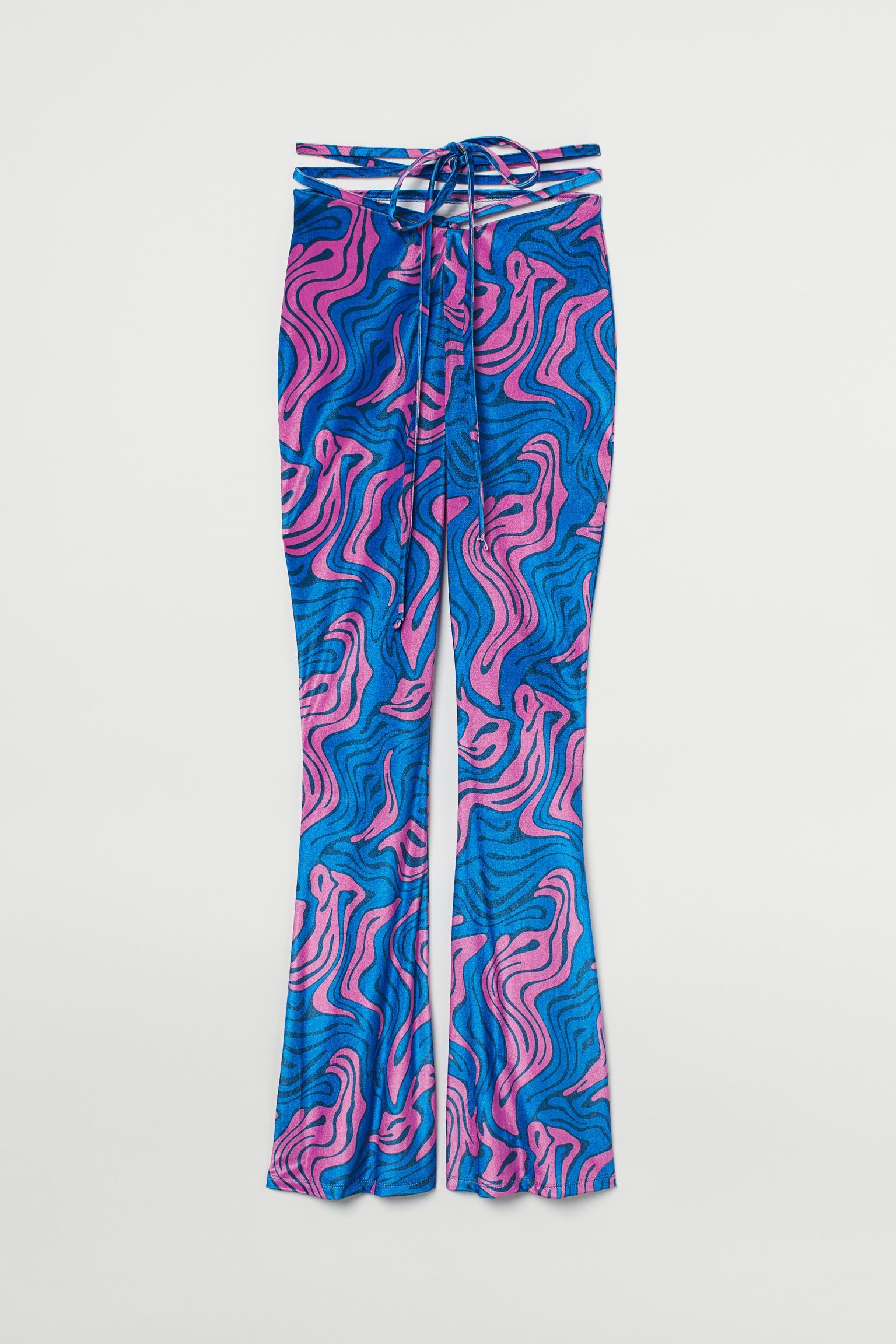 Легінси H&M L Синьо-рожевий (S1081033363)