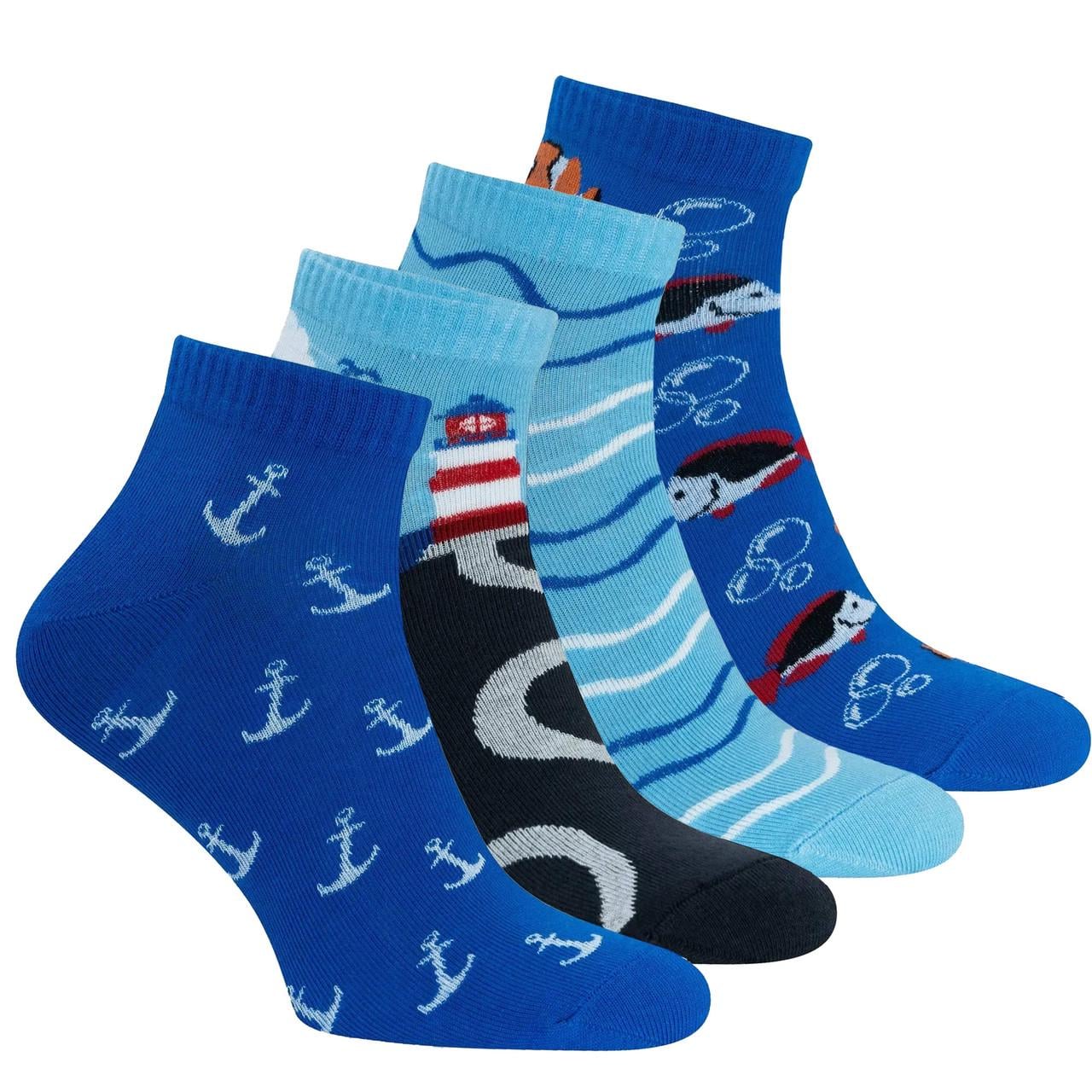 Набор носков Premier Socks Морской вайб 4 пары р. 43-45 Набор носков Premier Socks Морской вайб 4 пары р. 43-45