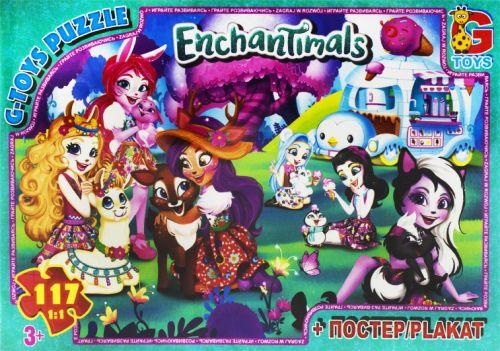 Пазлы из серии Enchantimals 117 элементов (2987458621)