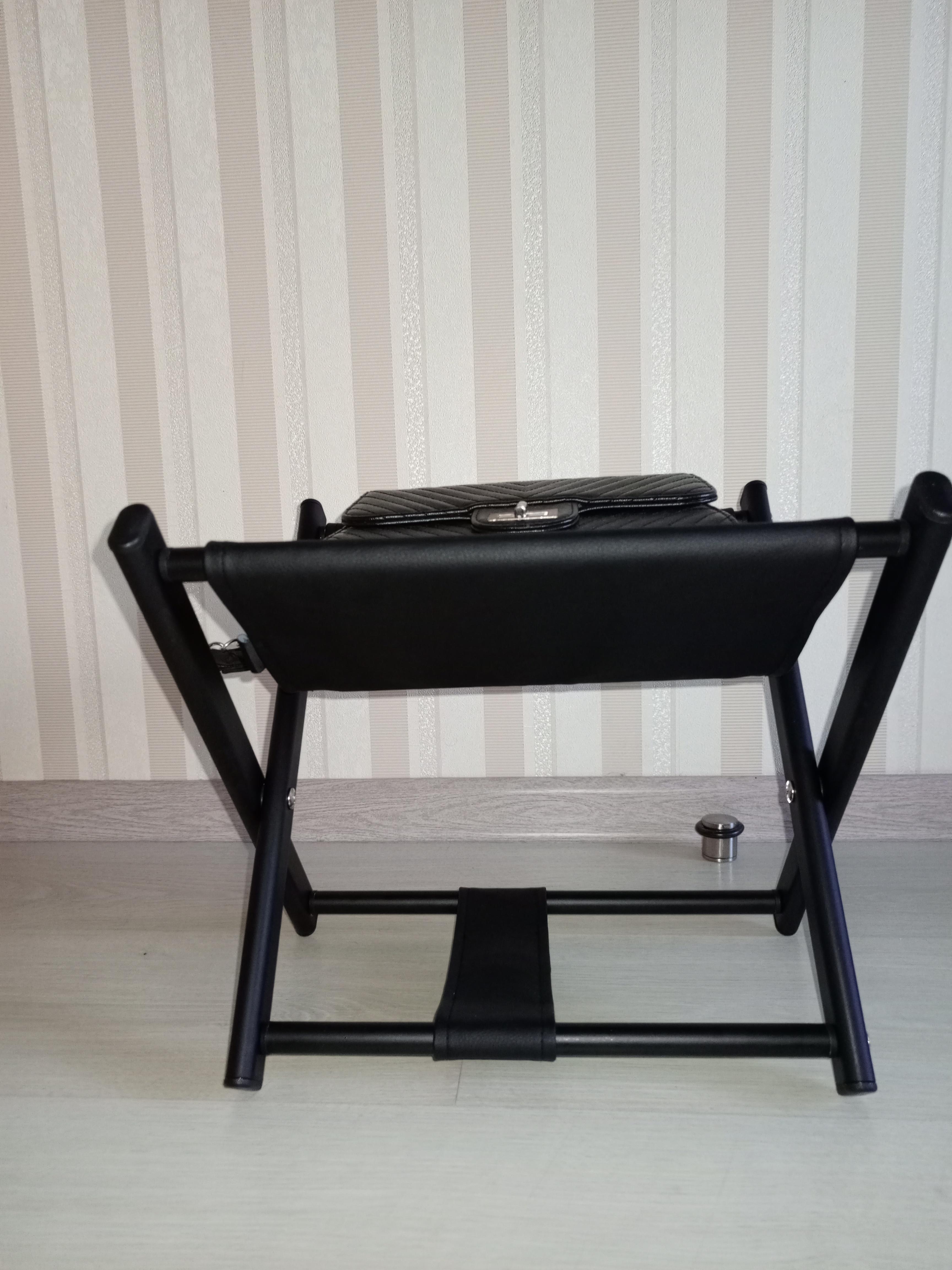 Підставка для сумки висота 31 см Чорний/Чорний - фото 4 Підставка для сумки висота 31 см Чорний/Чорний - фото 4