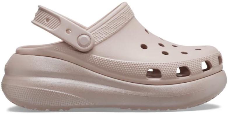 Сабо женские Crocs Crush Shimmer Clog M7W9 р. 39 25,5 см Pink Clay (208591) - фото 1