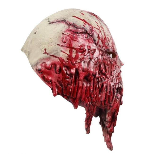Маска Кровавый Зомби MOLEZU латексная для Хэллоуина One Size (M10194)