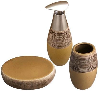 Набор аксессуаров Sahara для ванной комнаты 3 пр. керамика (ST-887-05-01)