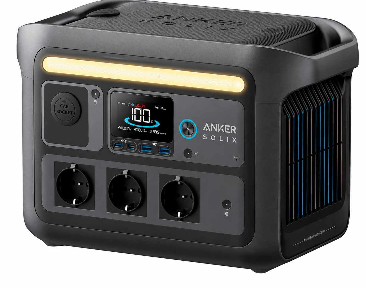 Зарядна станція Anker SOLIX C800X 768 Вт/год X-Boost 1600 Вт (37322914)