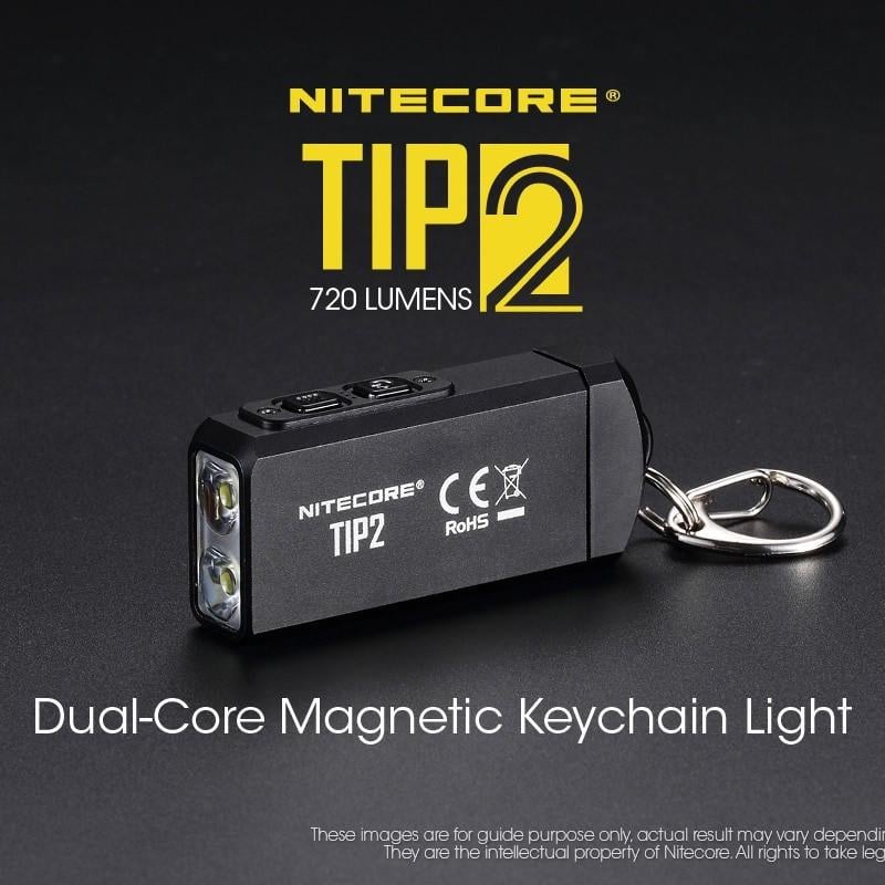 Фонарь-брелок Nitecore TIP 2 CREE XP-G3 S3 LED 720 LUM (11401761) - фото 6