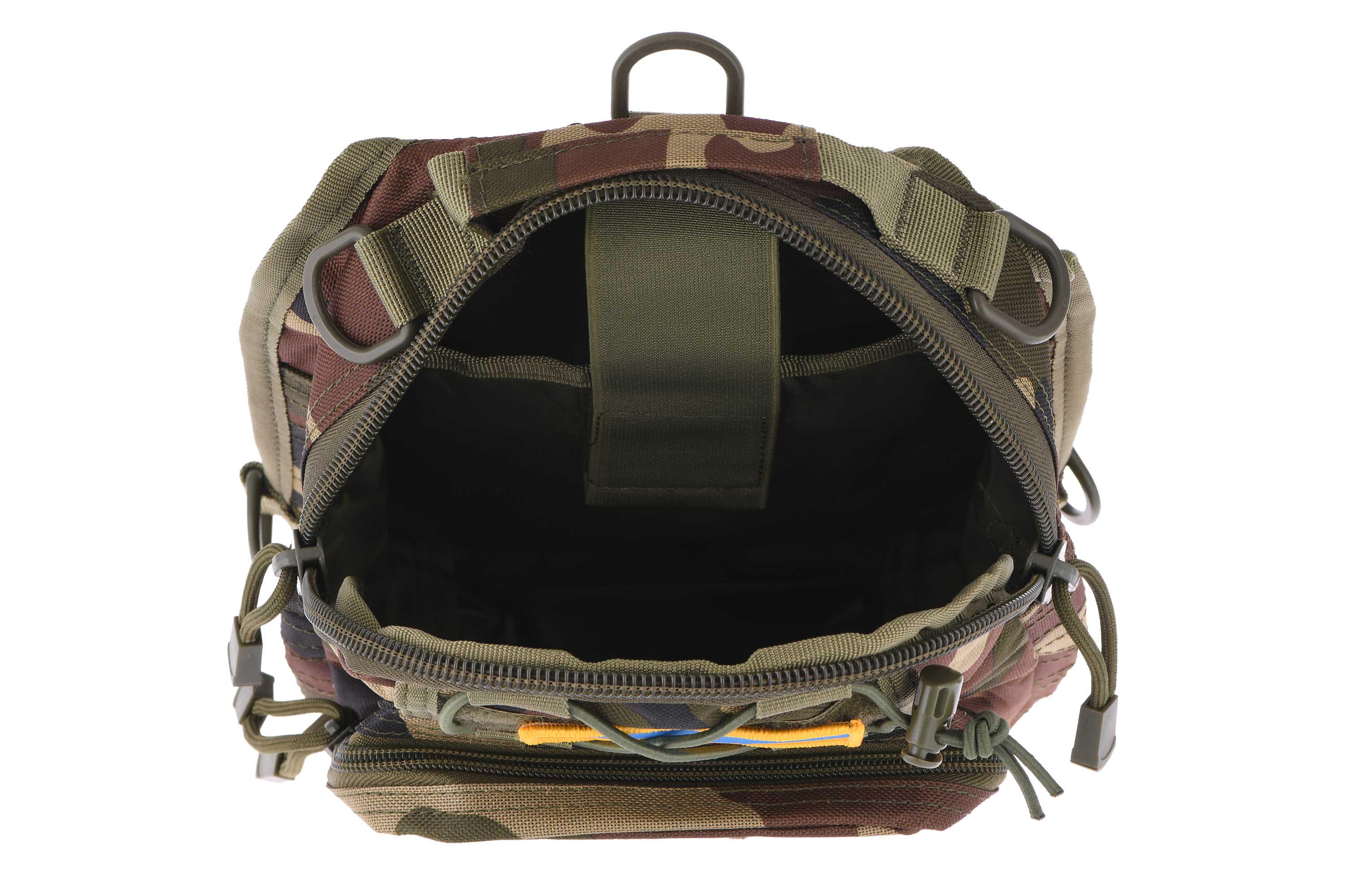 Рюкзак тактический военный 2E Tactical Laser Cut 2,5 л Темный камуфляж (30376006) - фото 9