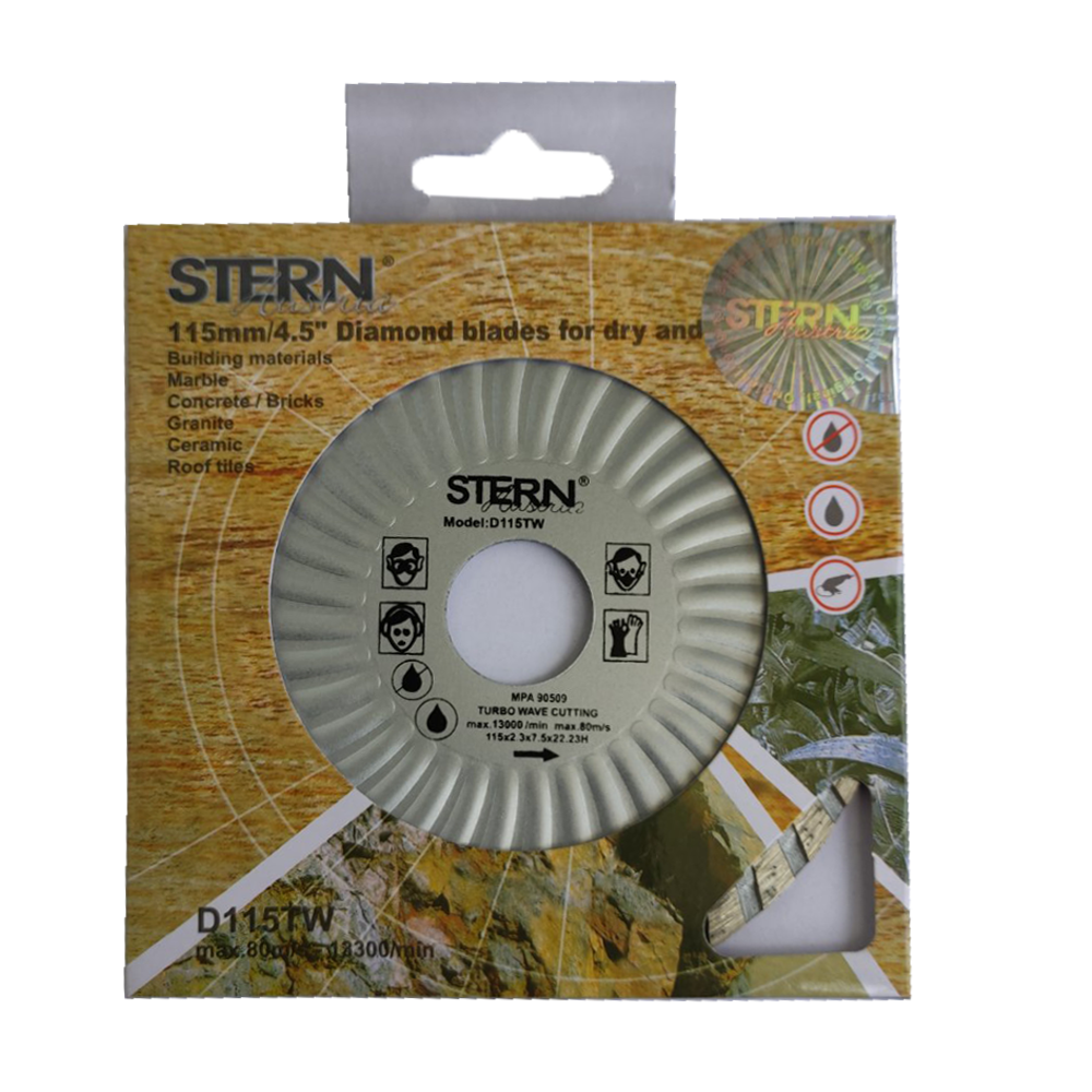 Диск алмазный турбо Stern 115 мм (54202)