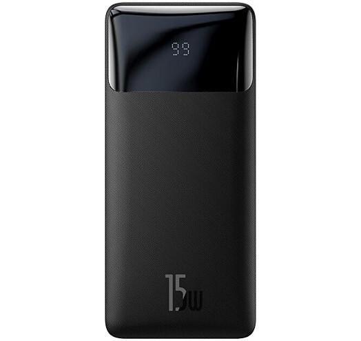 Повербанк Baseus BIPOW 30000mAh 15W USB USB-C. Black (PPDML-K01)