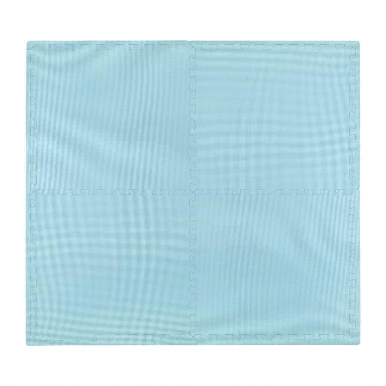 Мат-пазл 4fizjo Mat Puzzle EVA 120x120x1 cм 4FJ0073 Light Blue - фото 2