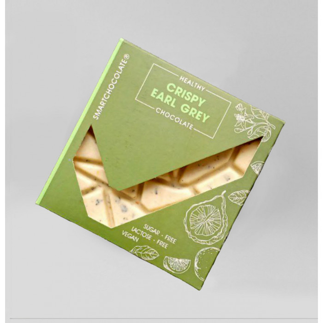 Шоколад CRISPY EARL GREY Smartchocolate AUGUST 70 г (2485887513)