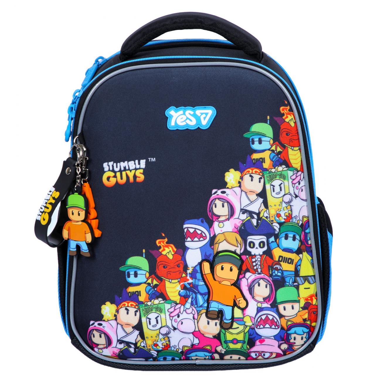 Рюкзак школьный каркасный YES Stumble Guys H-100S (550489)