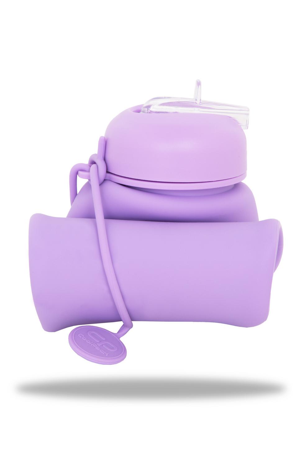 Пляшка COOLPACK Pump Pastel Powder для води 600 мл Purple (Z14648) - фото 2