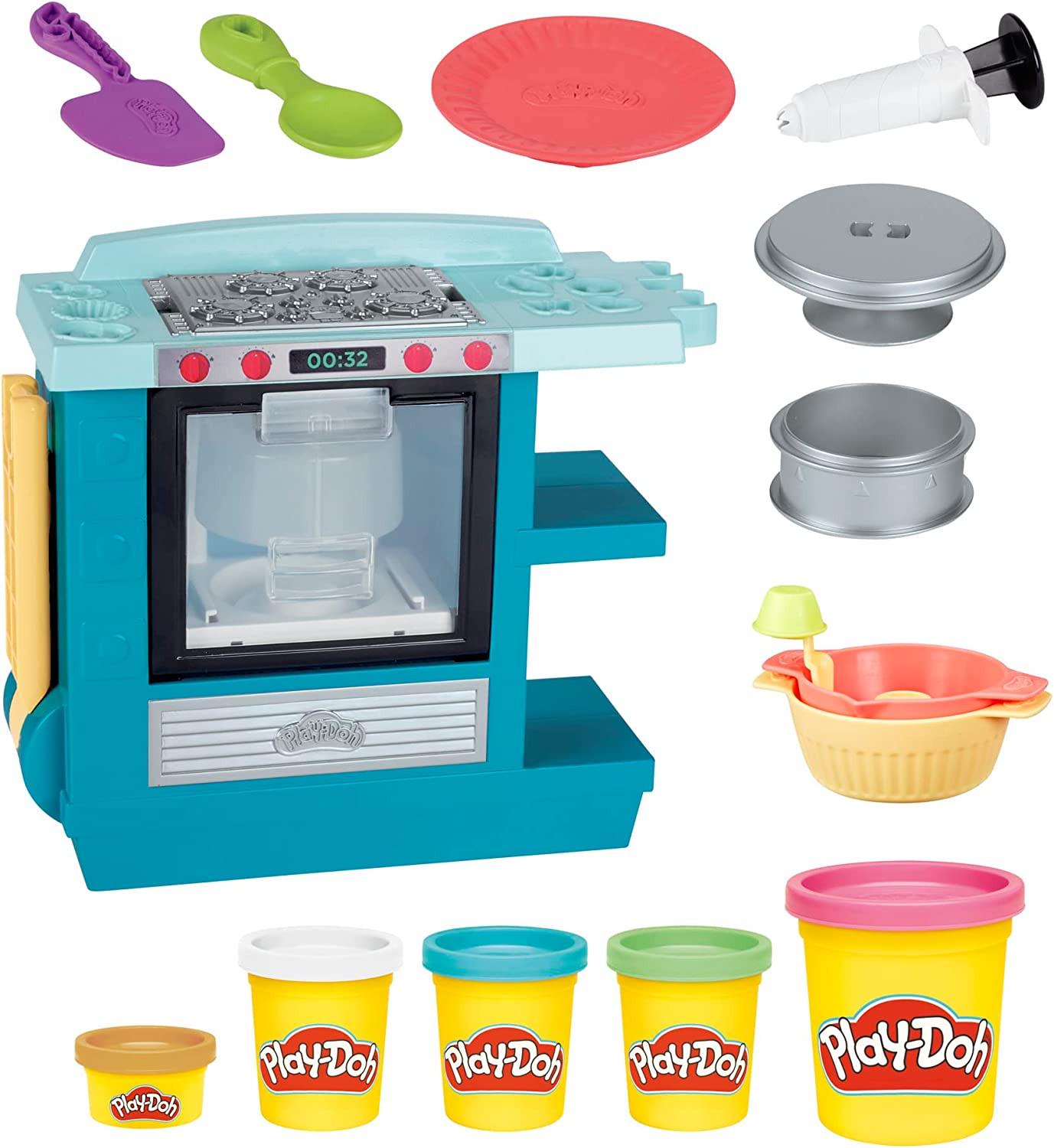 Набор для лепки Кондитерская печь Play-Doh Kitchen Creations Rising Cake Oven Bakery Playset - фото 2