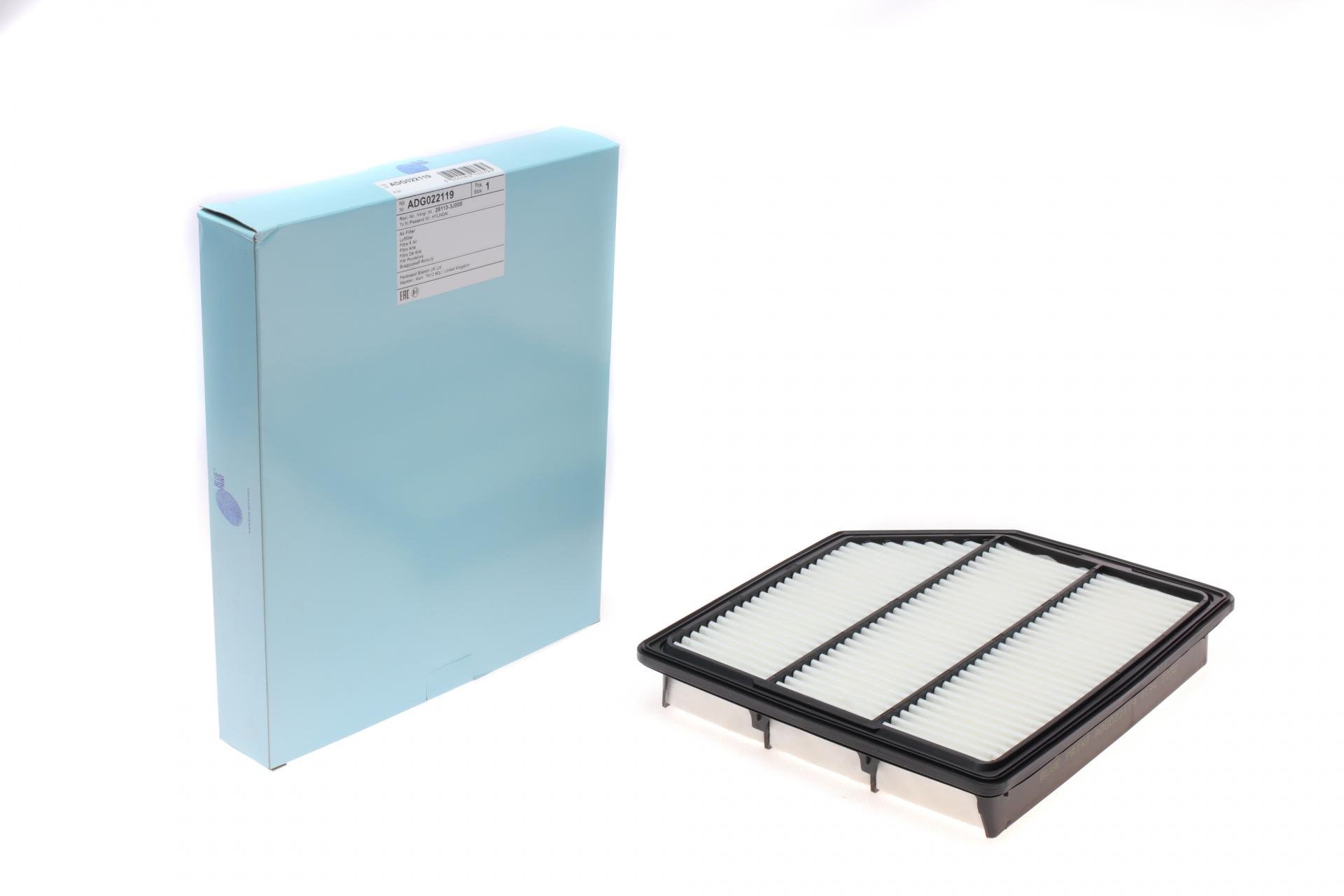 Фильтр воздушный BLUE PRINT для Hyundai iX55 4x4 3,0 CRDi V6 24V 08-12 (ADG022119)