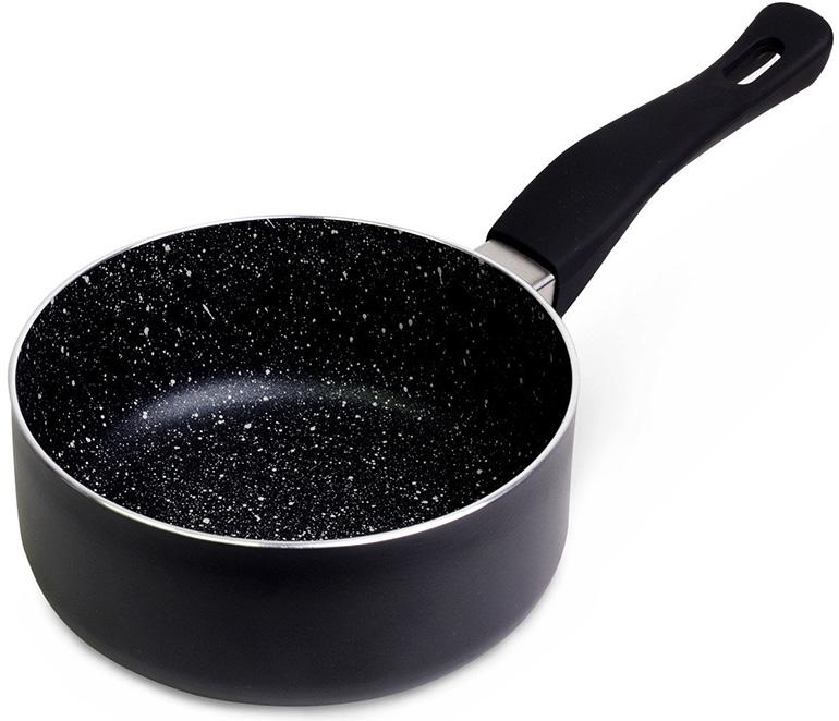 Ковш Kamille Velbert 1,6 л с мраморным антипригарным покрытием (KM-0614MR)