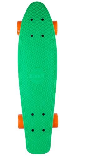 Скейтборд круїзер Candy 22" Green/Orange (1498)