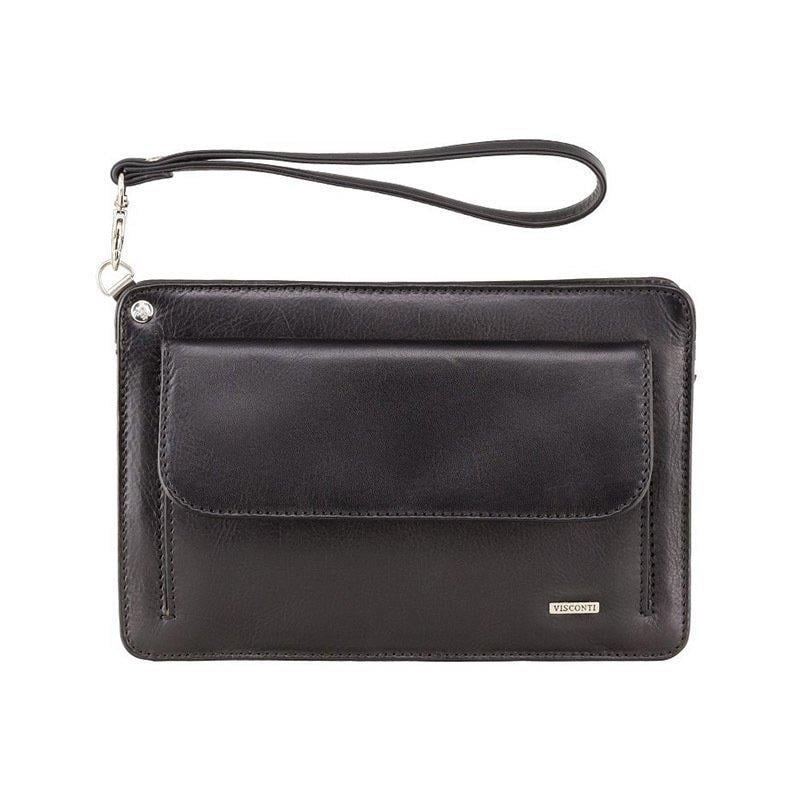 Мужская барсетка Visconti Ted Black (02617 BLK)