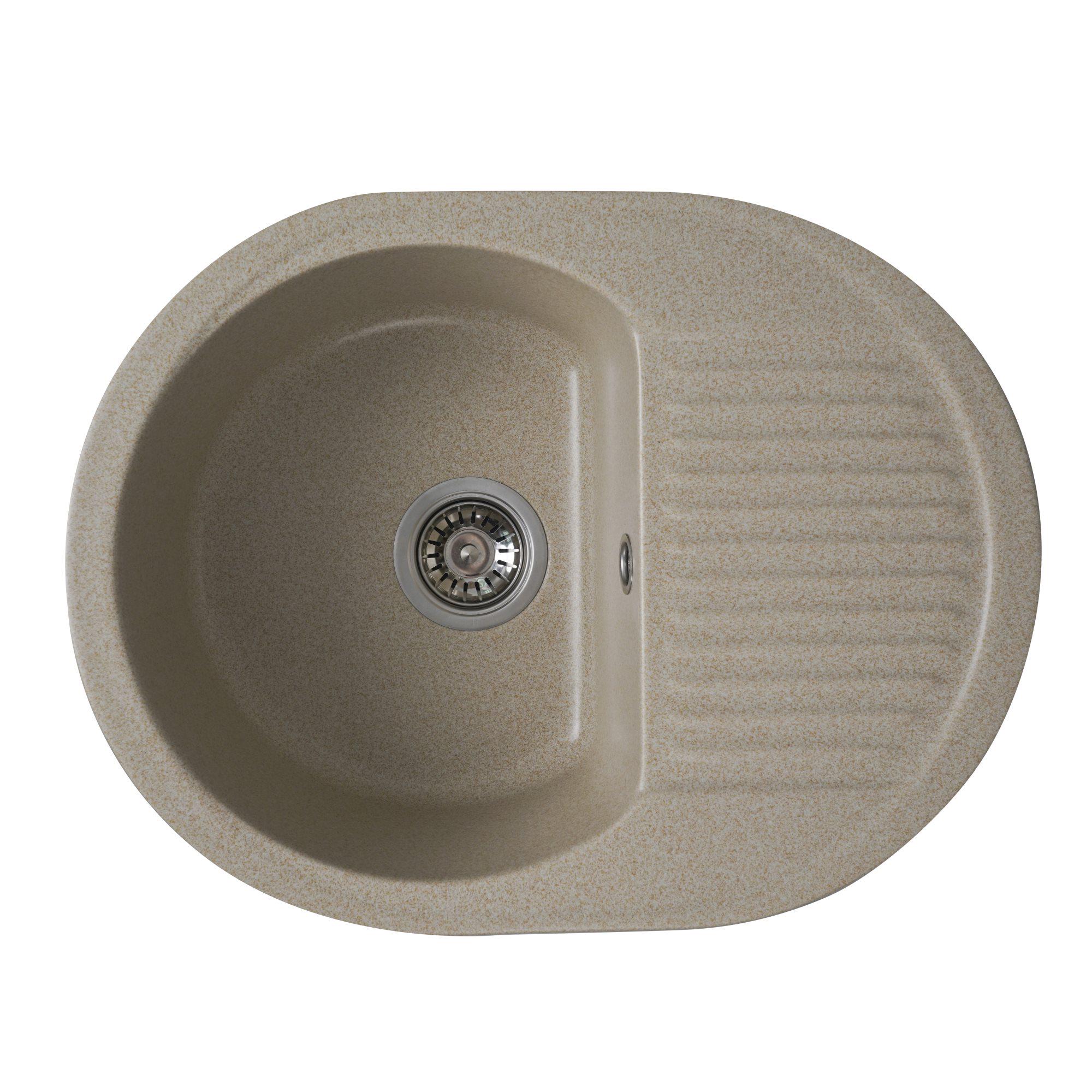 Мойка для кухни гранитная Platinum 6247 BORA глянцевая Сафари Мойка для кухни гранитная Platinum 6247 BORA глянцевая Сафари