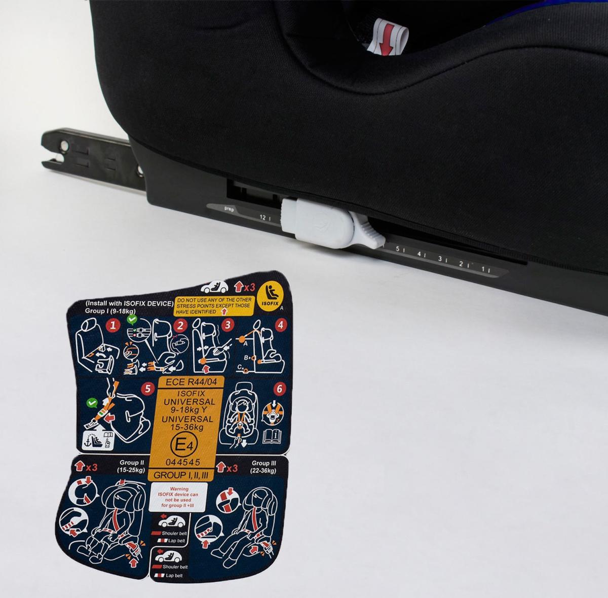 Автокрісло універсальне Joy 9-36 кг Синій (FX 1771) - фото 5 Автокрісло універсальне Joy 9-36 кг Синій (FX 1771) - фото 5