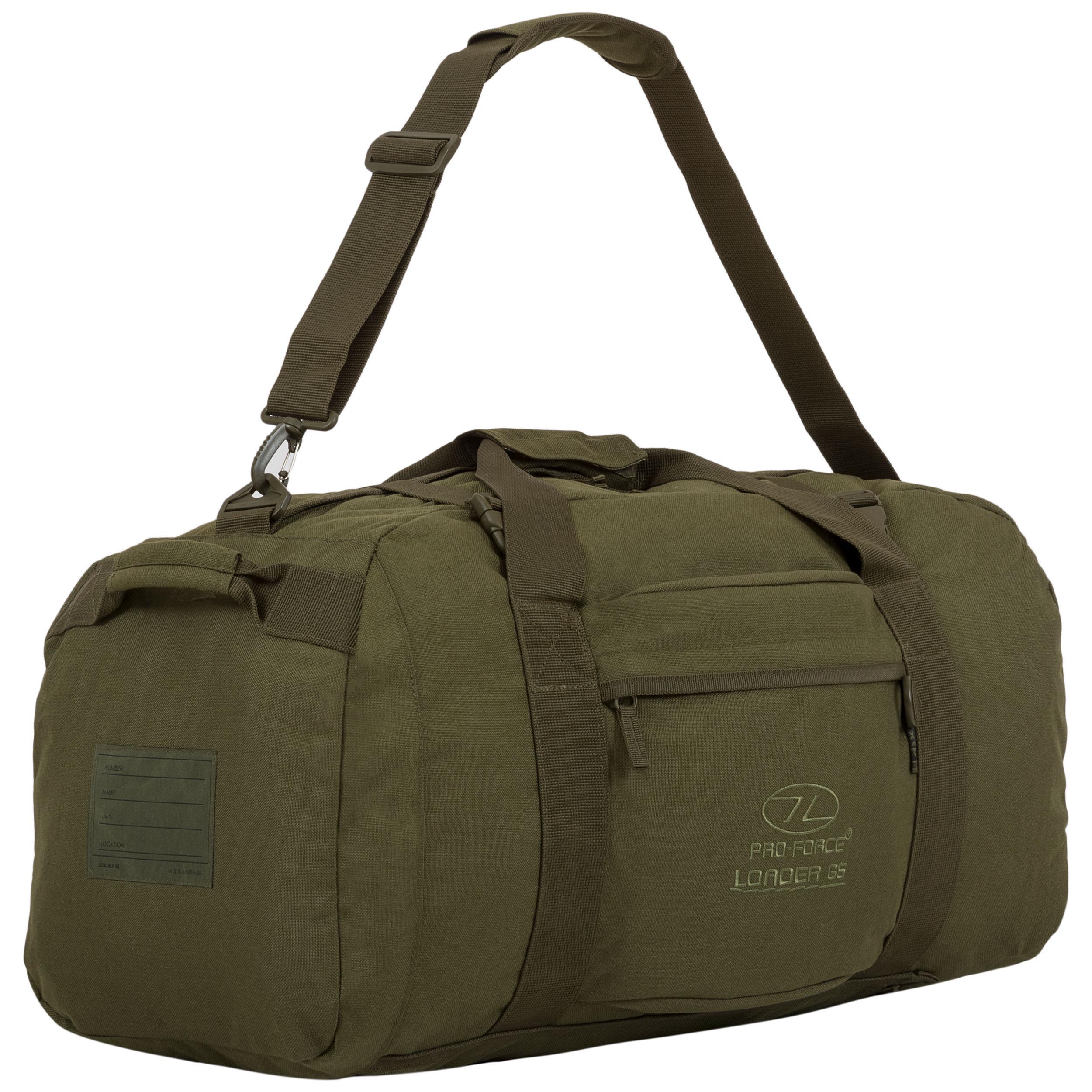 Сумка дорожная Highlander Loader Holdall 65 Olive (LR065-OG)