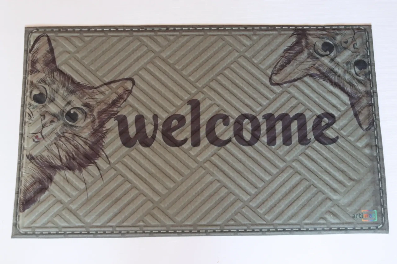Грязезащитный коврик с котами 45х75 см (2135298527)