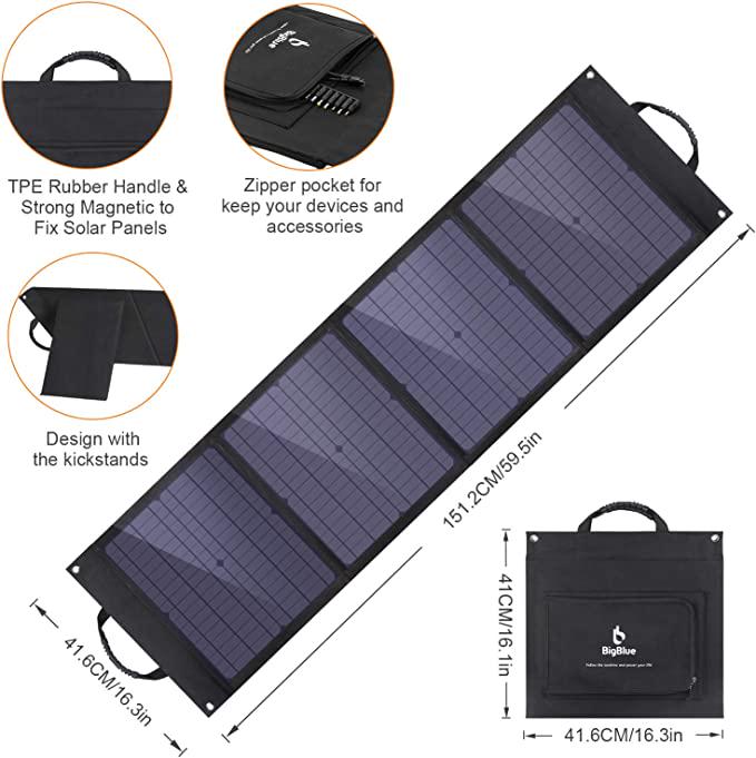 Зарядний пристрій Solar panel BIGblue B406 80 W - фото 8