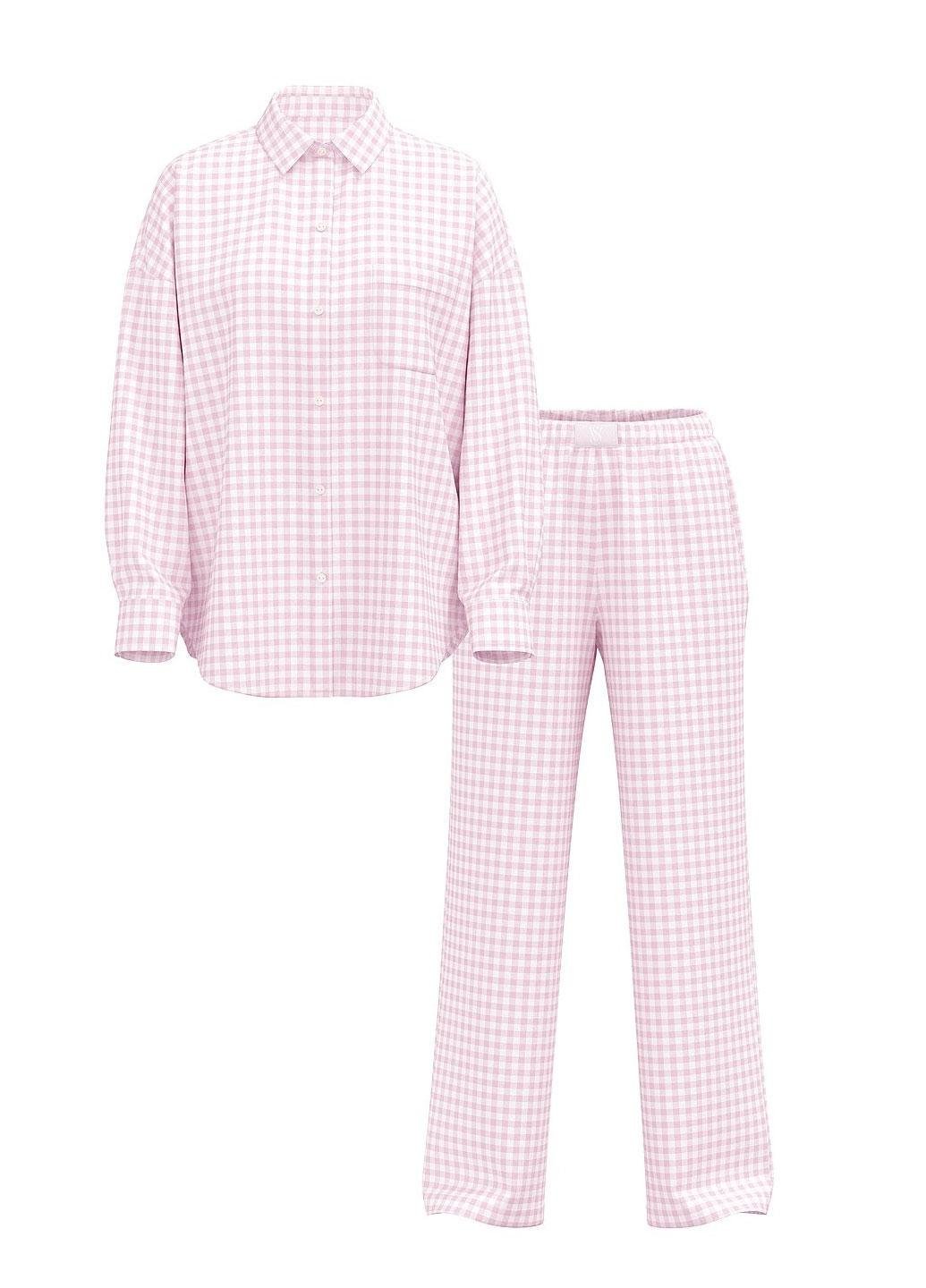 Піжама Victoria's Secret L Рожевий (14400171757QE2L.R) - фото 3 Піжама Victoria's Secret L Рожевий (14400171757QE2L.R) - фото 3