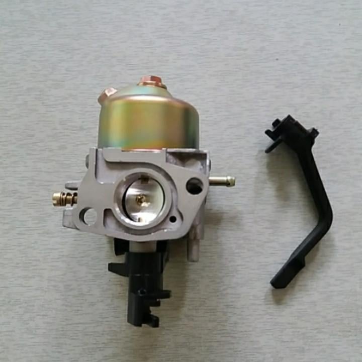 Карбюратор бензинового двигуна генератора ТАТА 168F/170f без паливного крана (e000006)